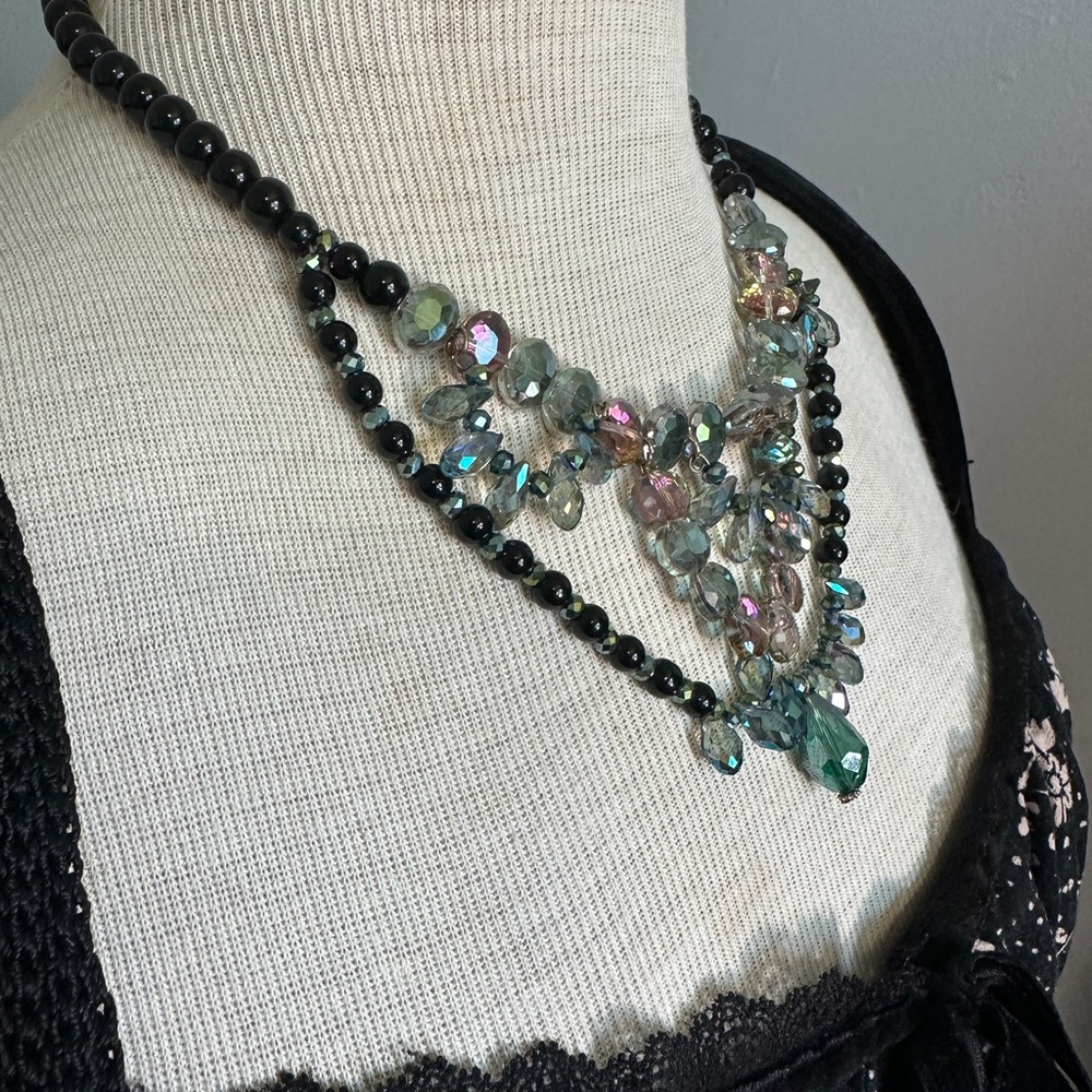 Dark Mermaid beaded necklace
